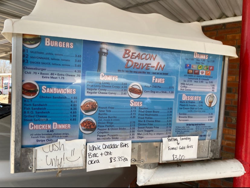 Beacon Drive In Menu - Image 5