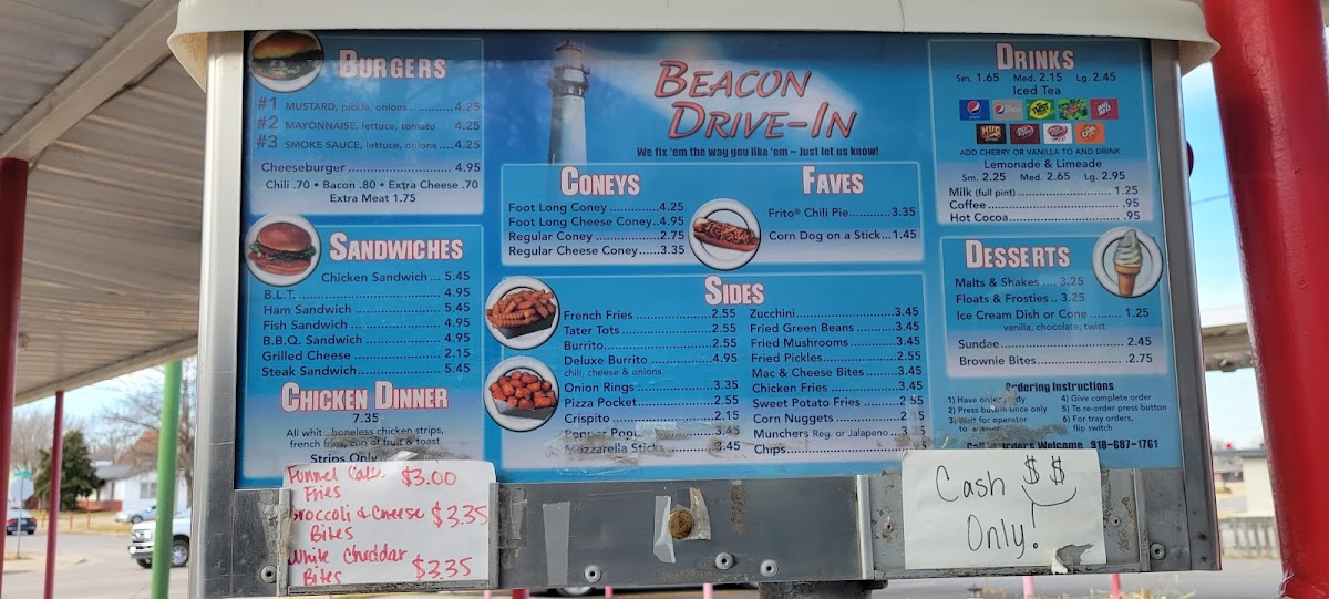 Beacon Drive In Menu - Image 6